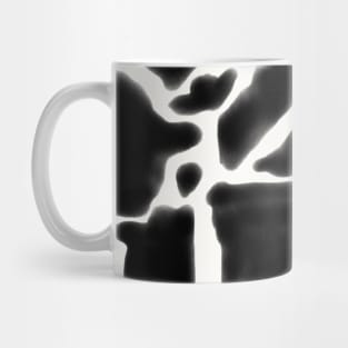 Ink Black Shapes Mug